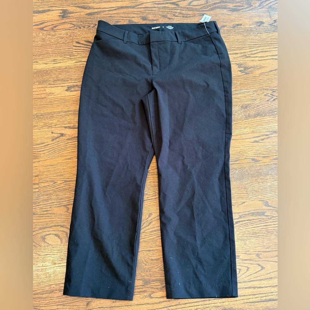 Old Navy Black straight leg pants